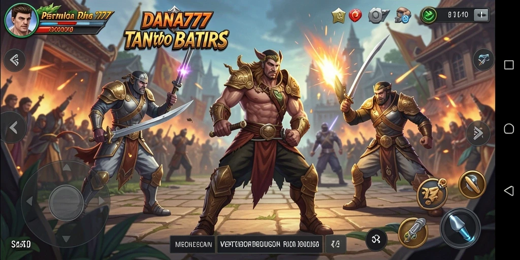Gameplay DANA777 menampilkan pertarungan seru dengan grafis menakjubkan.