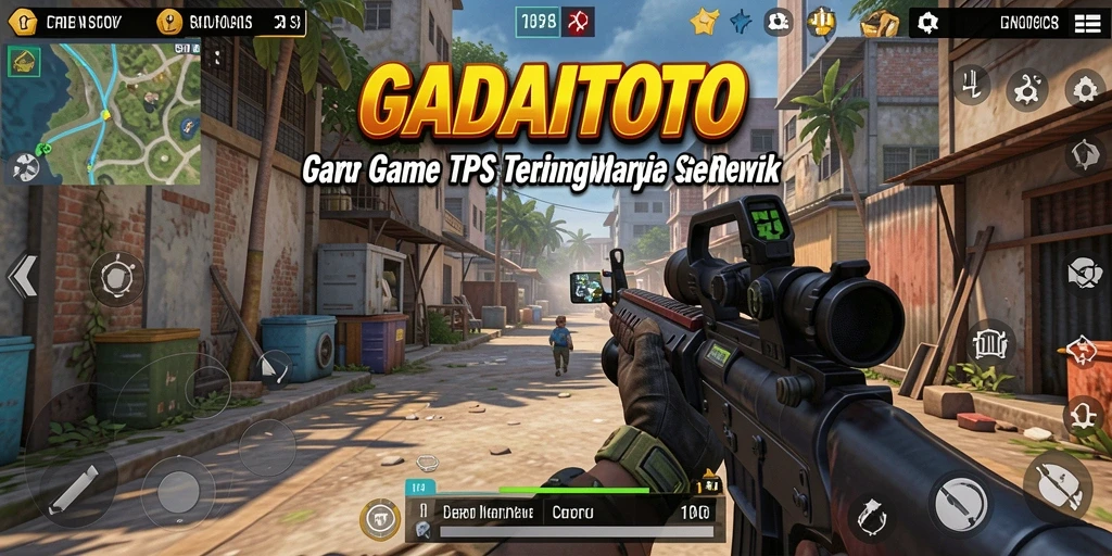 Tampilan dinamis dari aksi pertempuran dalam GADAITOTO.