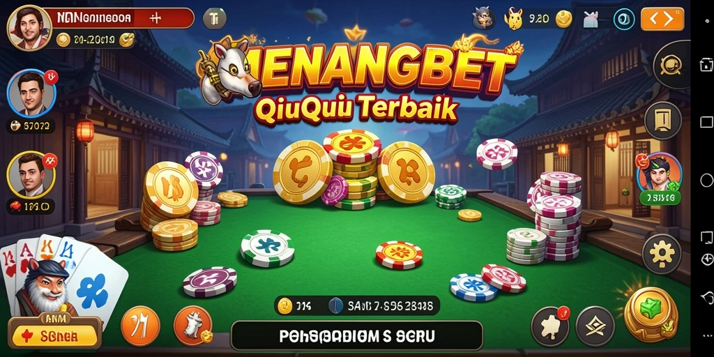 Tampilan gameplay QiuQiu di MENANGBET yang seru dan menarik.