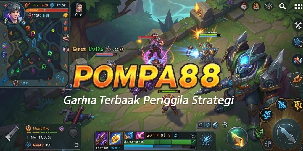 Tampak seru saat pertempuran epik di POMPA88.