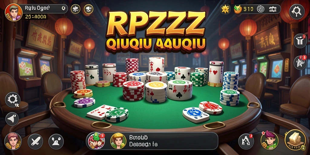 Tangkapan layar gameplay RPZZZ dengan gameplay QiuQiu yang menegangkan.