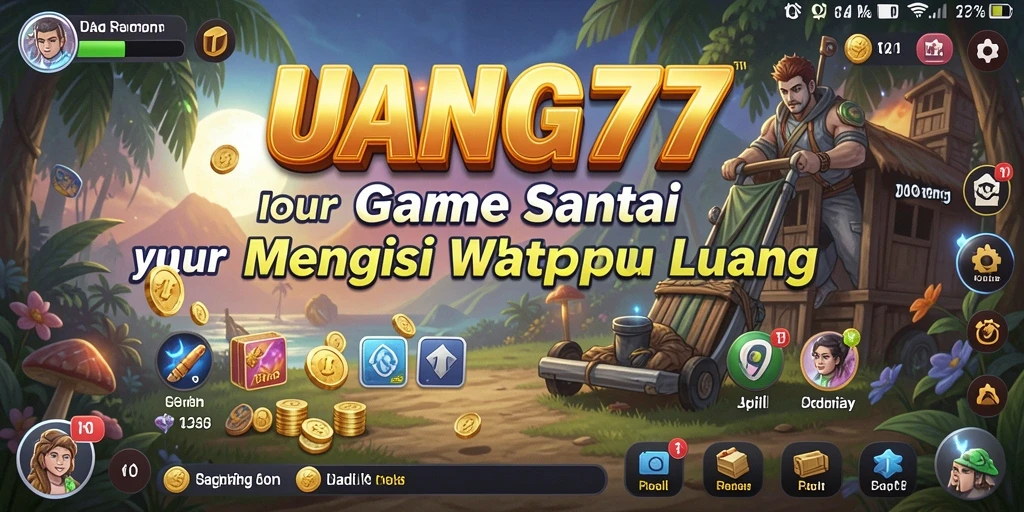 Screenshot gameplay UANG77 menunjukkan tantangan seru yang dapat dimainkan dengan santai.