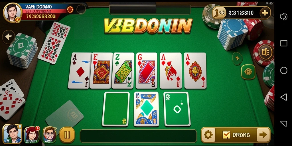 Screenshot gameplay VIP288 yang menunjukkan keseruan bermain Domino.